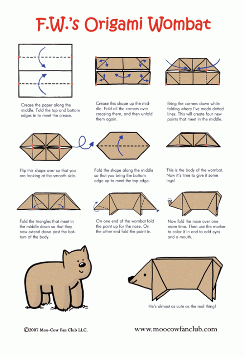origamiwombat-printable